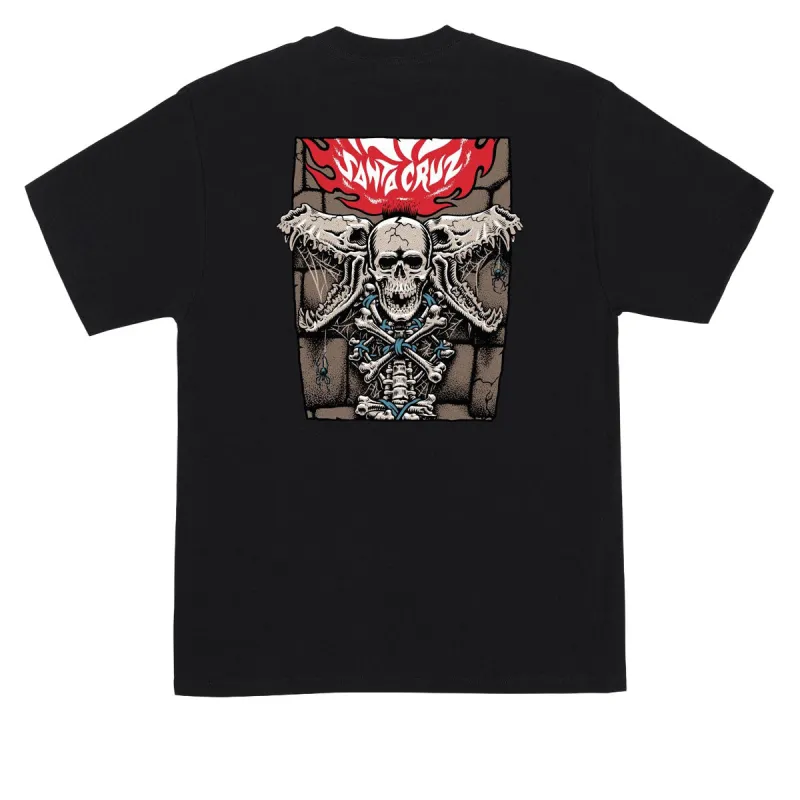 Santa Cruz Pace Torch Center T-Shirt - Black sold by CCS