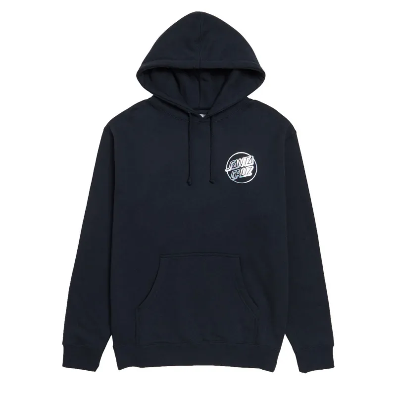 Santa Cruz Opus Dot Hoodie - Navy/Oil Slick Foil sold by CCS