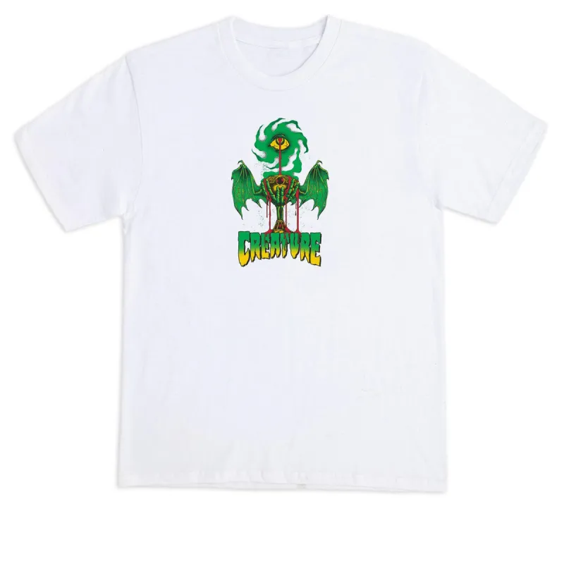 Creature Goblet T-Shirt - White made by CCS