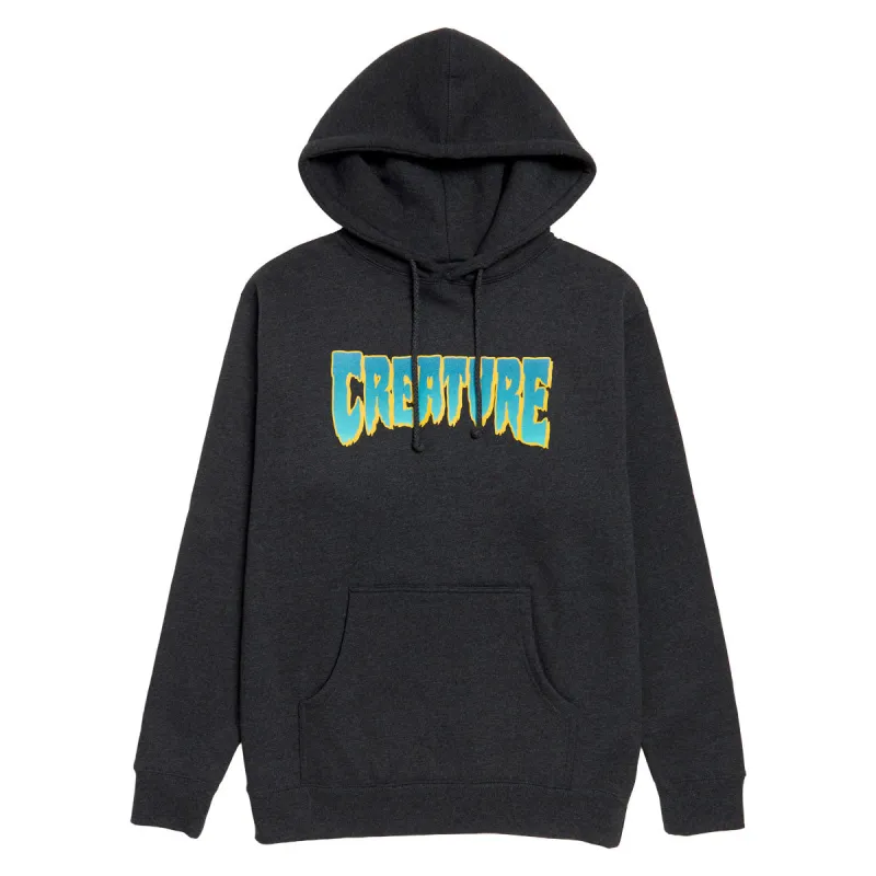 Creature Logo Hoodie - Charcoal Heather II sold by CCS