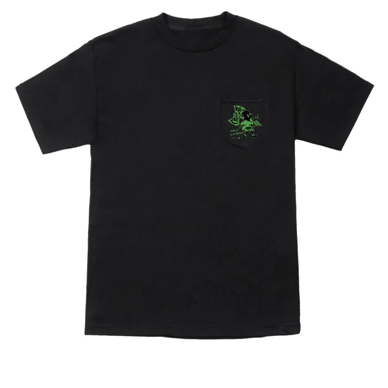 Creature 9 to 5 Pocket T-Shirt - Black sold by CCS