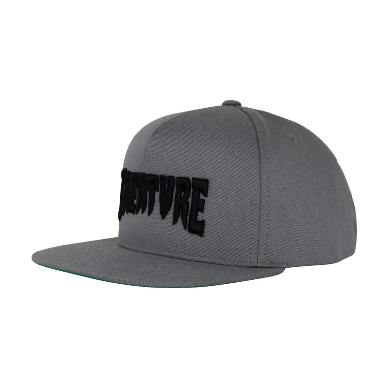 Creature Mono Logo Snapback Hat - Grey sold by CCS