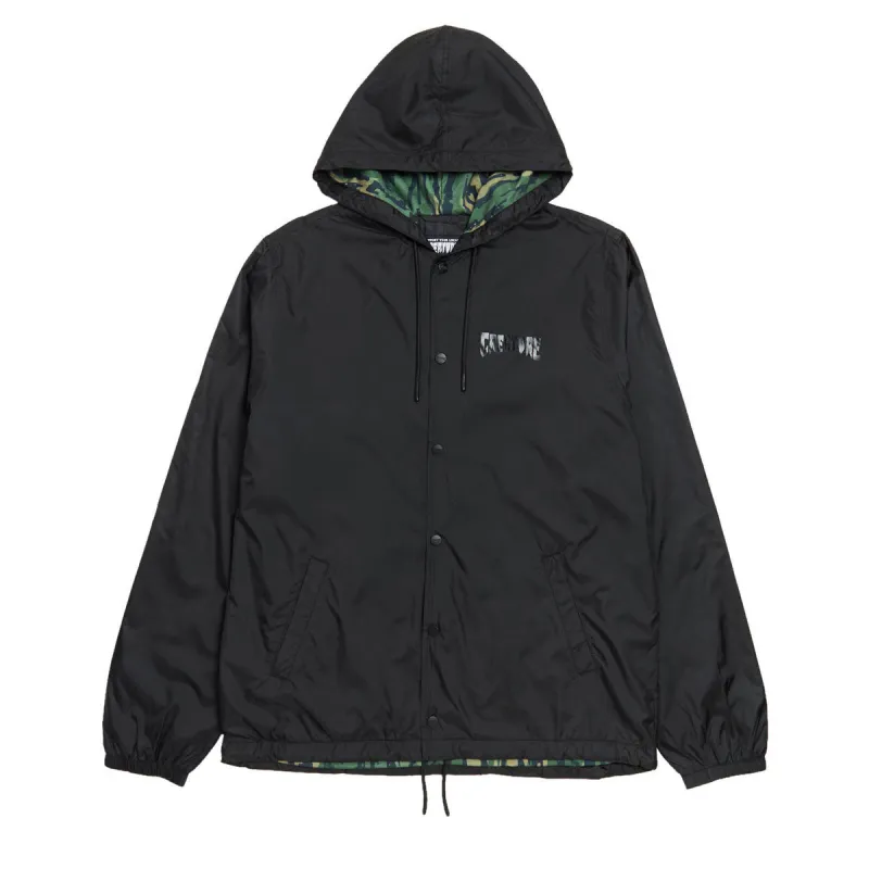 Creature CRTR Coach Windbreaker Jacket - Black sold by CCS