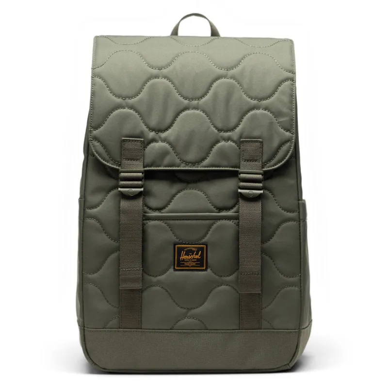 Herschel Supply Retreat Small Capsule Quilted Backpack - Beetle sold by CCS