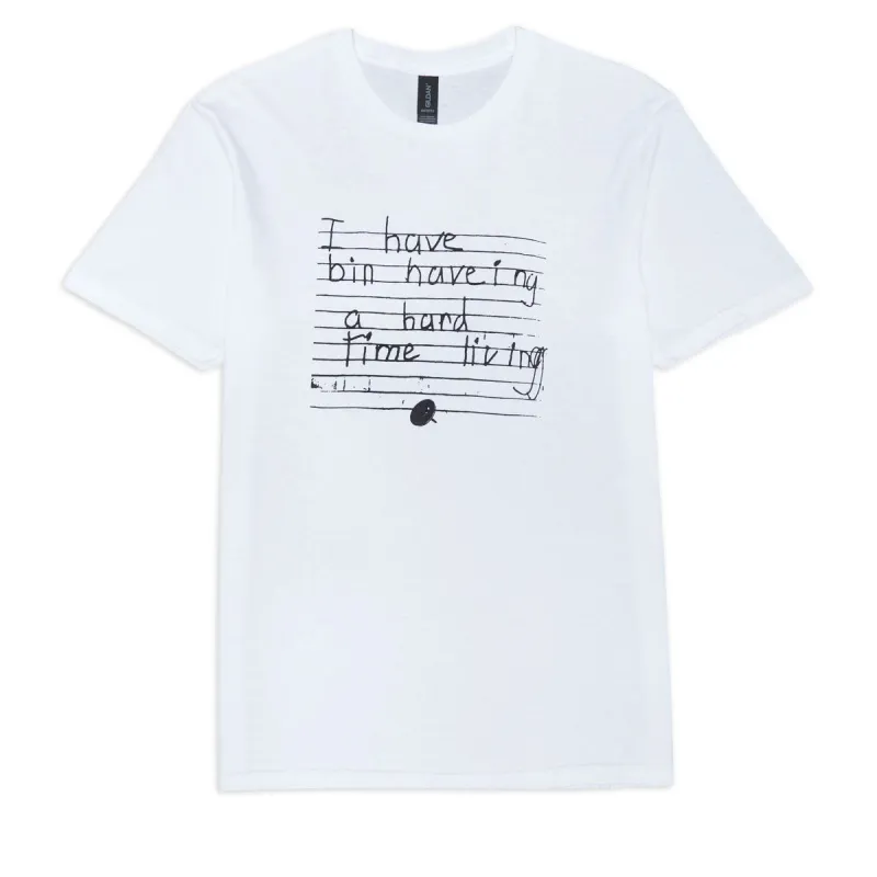 Tacky Joy Factory Hard Time T-Shirt - White sold by CCS