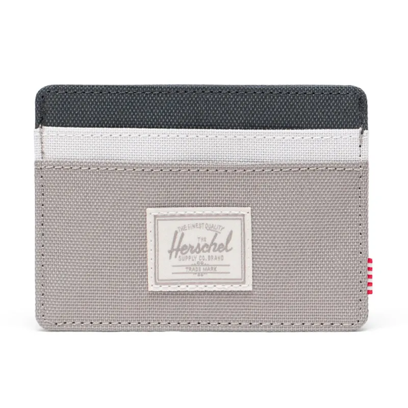 Herschel Supply Charlie Cardholder - Morning Dove/Dark Shadow made by CCS