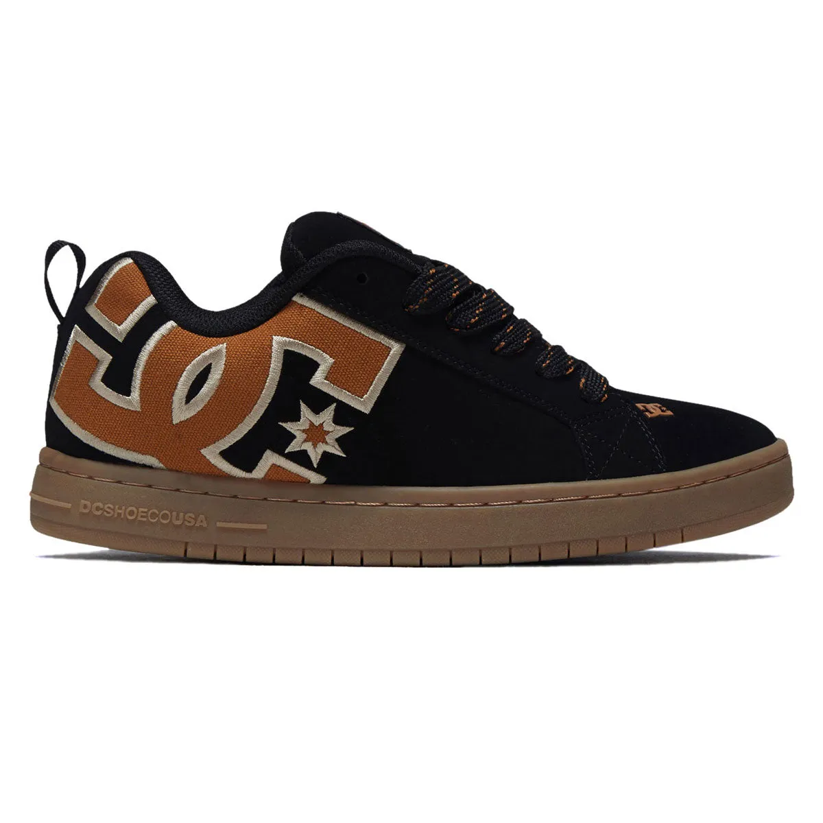 DC Court Graffik Shoes - Dark Brown/Wheat sold by CCS