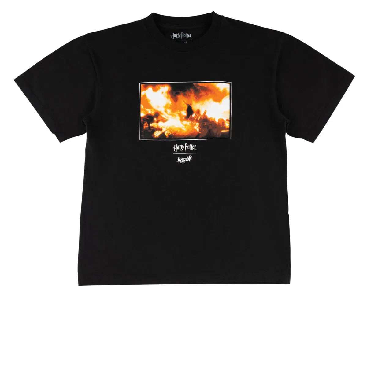Welcome x Harry Potter Dumbledore T-Shirt - Black sold by CCS
