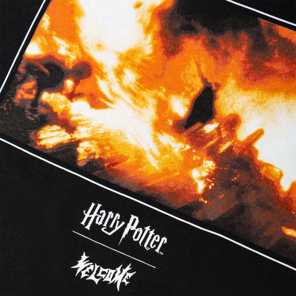 Welcome x Harry Potter Dumbledore T-Shirt - Black sold by CCS product image thumbnail 3