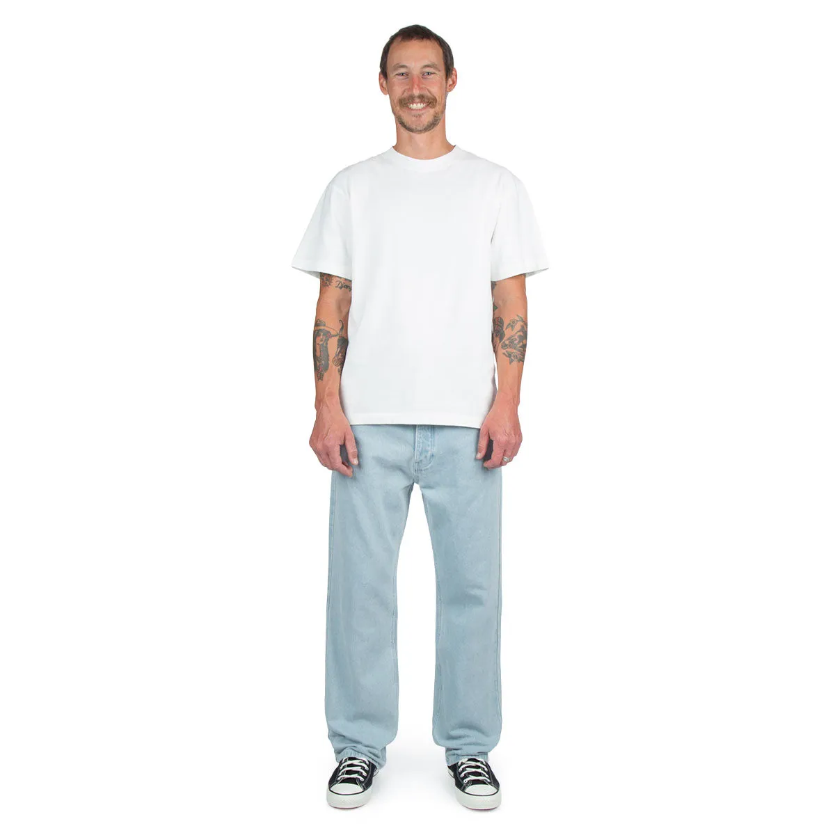 CCS Western Straight Denim Jeans - Bleach Wash sold by CCS product image thumbnail 4