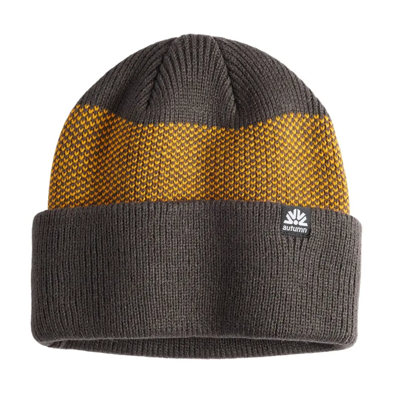 Autumn Birdseye Beanie - Pebble sold by CCS