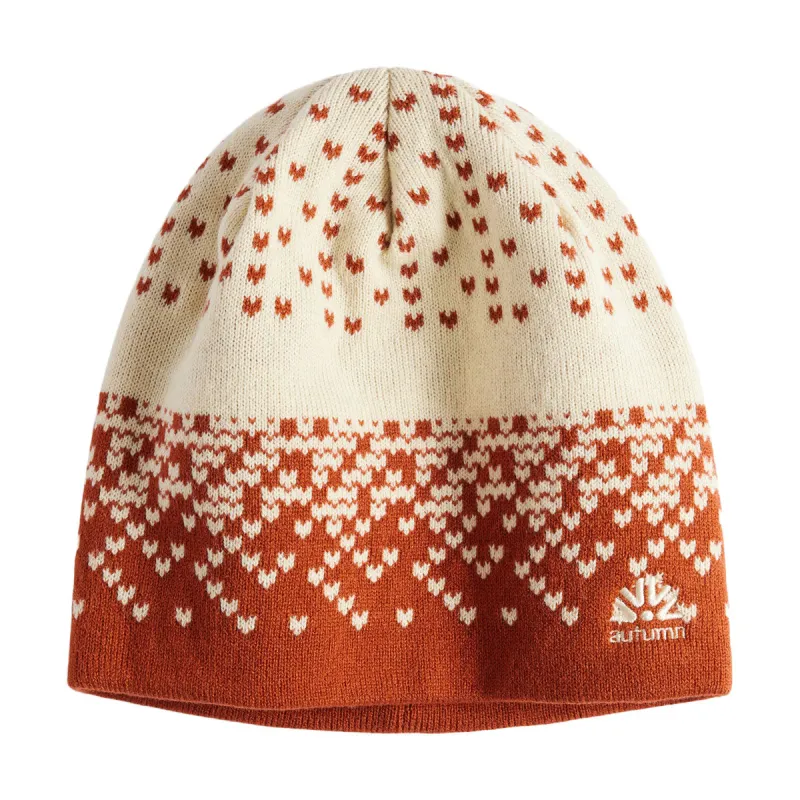 Autumn Warp Beanie - Eggshell sold by CCS