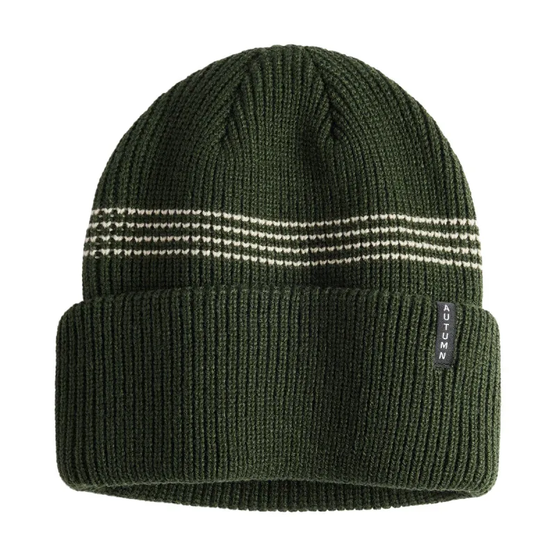 Autumn Mini Stripe Beanie - Sycamore sold by CCS
