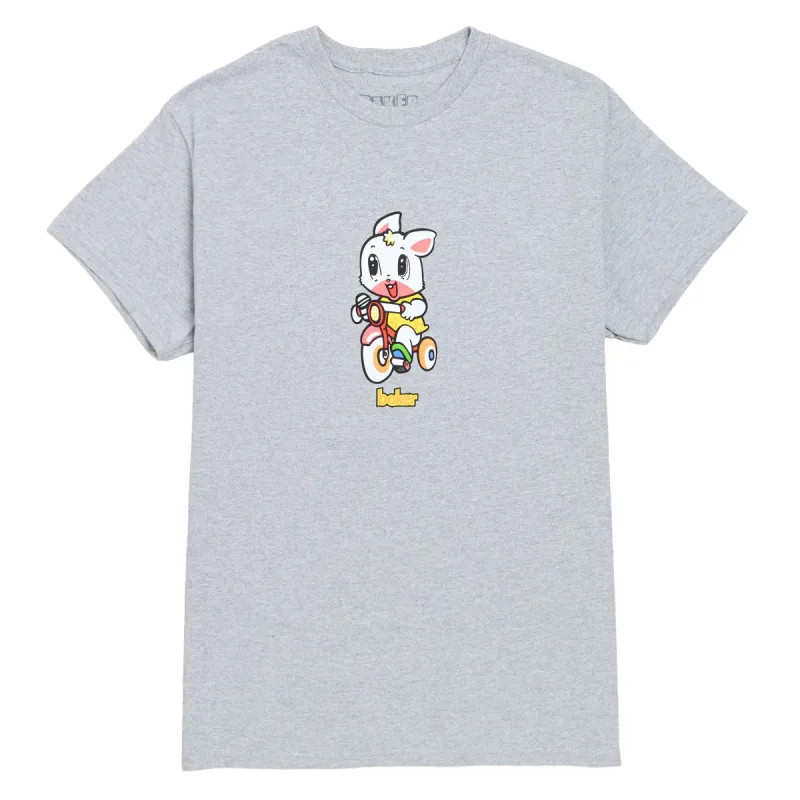 Baker Reynolds Bunny T-Shirt - Heather Grey made by CCS