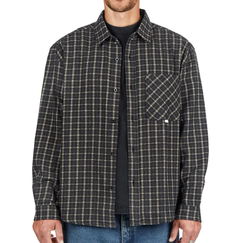CCS Dial Up Flannel Shirt - Dark Navy sold by CCS