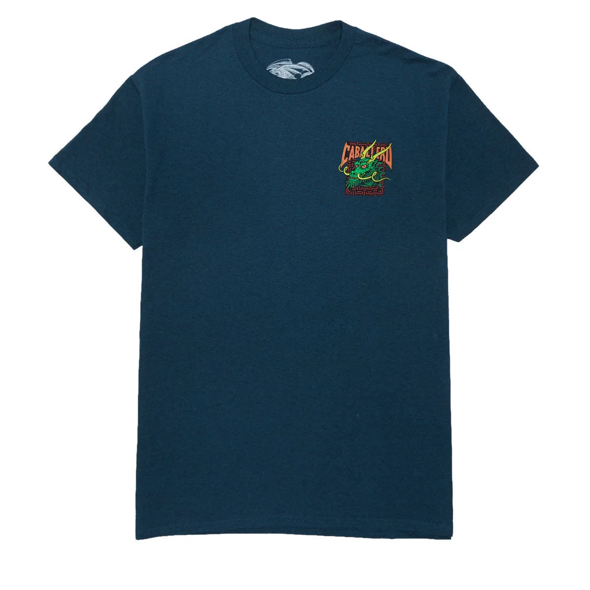 Powell-Peralta Cab Street Dragon T-Shirt - Midnight Teal sold by CCS product image thumbnail 2