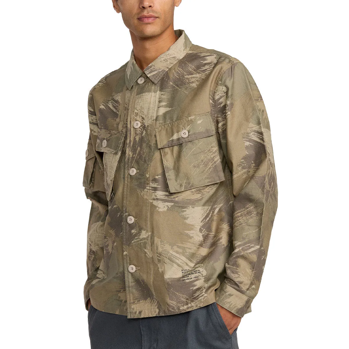 RVCA Mil Jacket - Khaki Camo sold by CCS product image thumbnail 3
