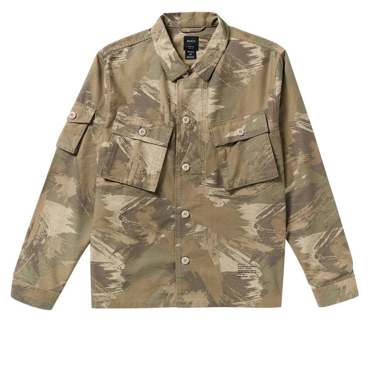 RVCA Mil Jacket - Khaki Camo sold by CCS product image thumbnail 5