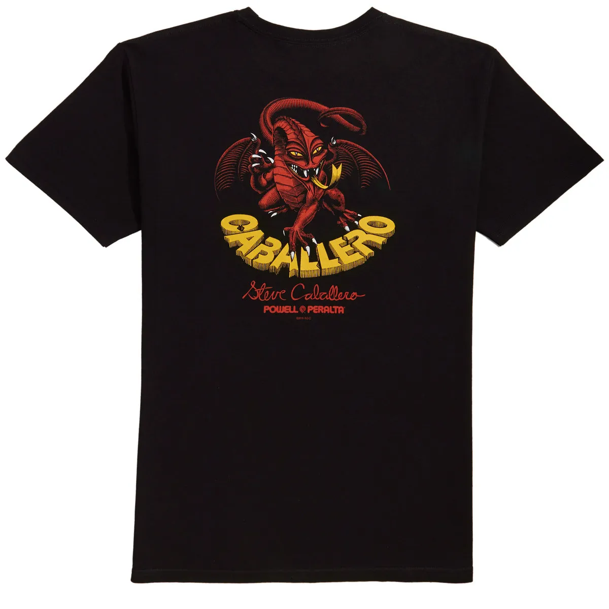 Powell-Peralta Cab Classic Dragon II T-Shirt - Black sold by CCS product image thumbnail 2