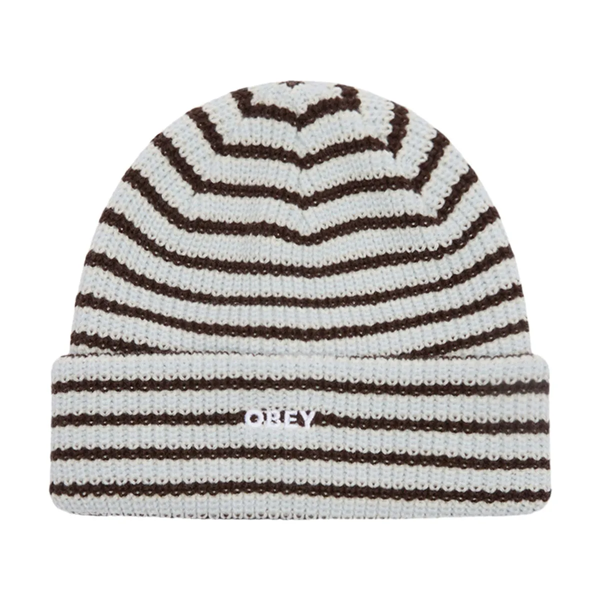 Obey Davis Beanie - Brown Multi sold by CCS