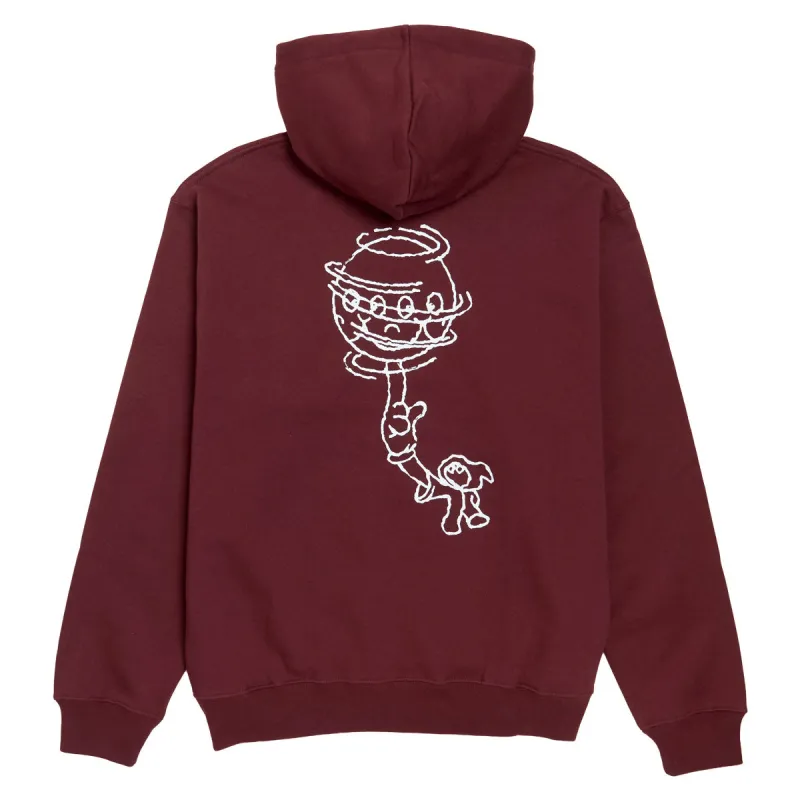 Last Resort AB Headspin Hoodie - Oxblood sold by CCS