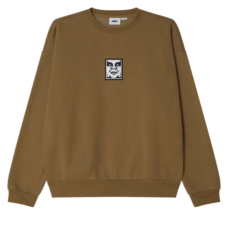 Obey Icon Extra Heavy II Sweatshirt - Elmwood sold by CCS