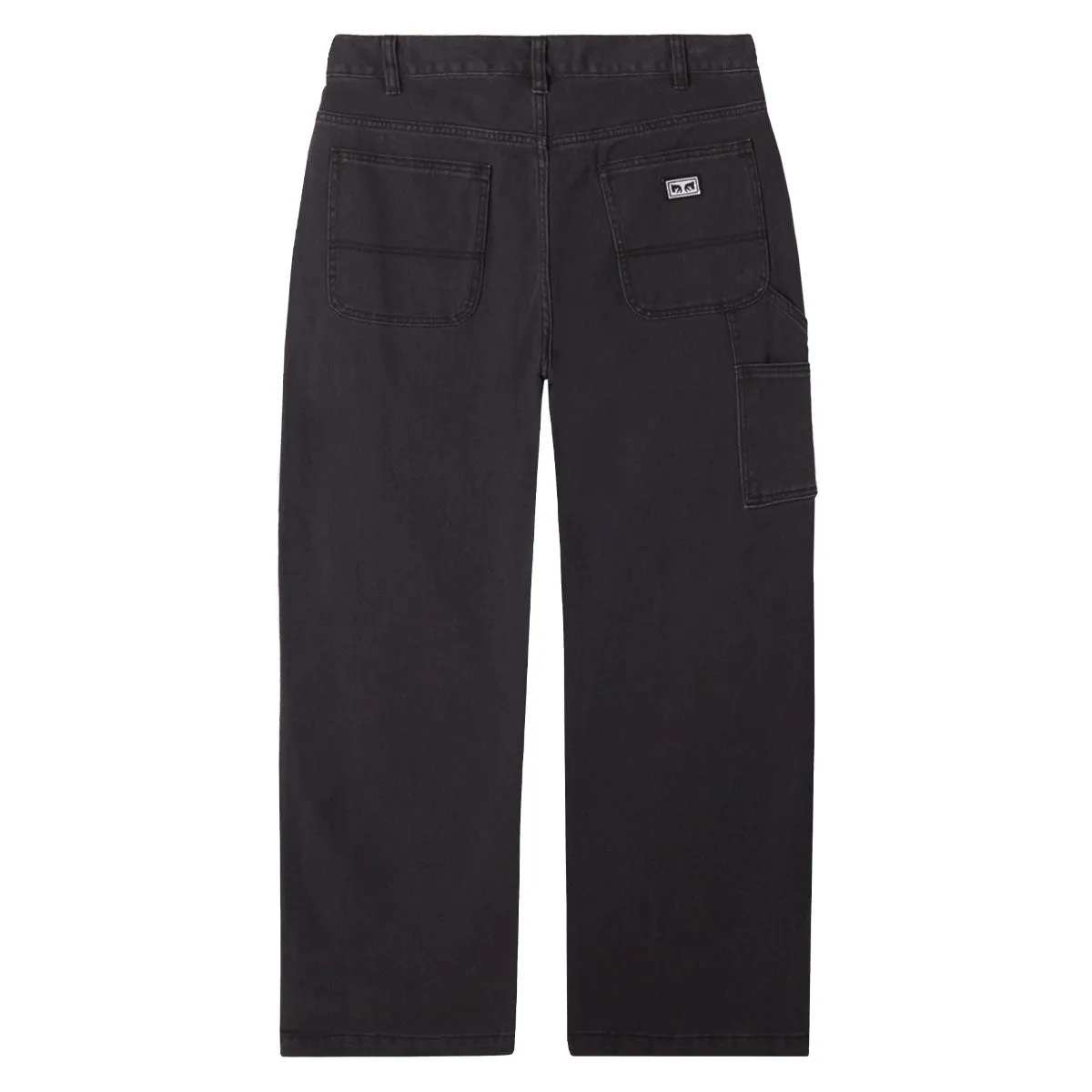 Obey Hardwork Carpenter Pants - Black Faded Wash sold by CCS product image thumbnail 2