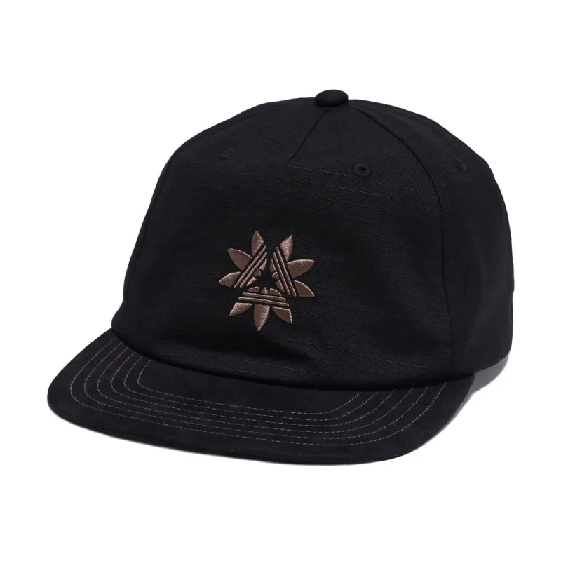 Adidas Pinwheel 5 Panel Hat - Black made by Adidas