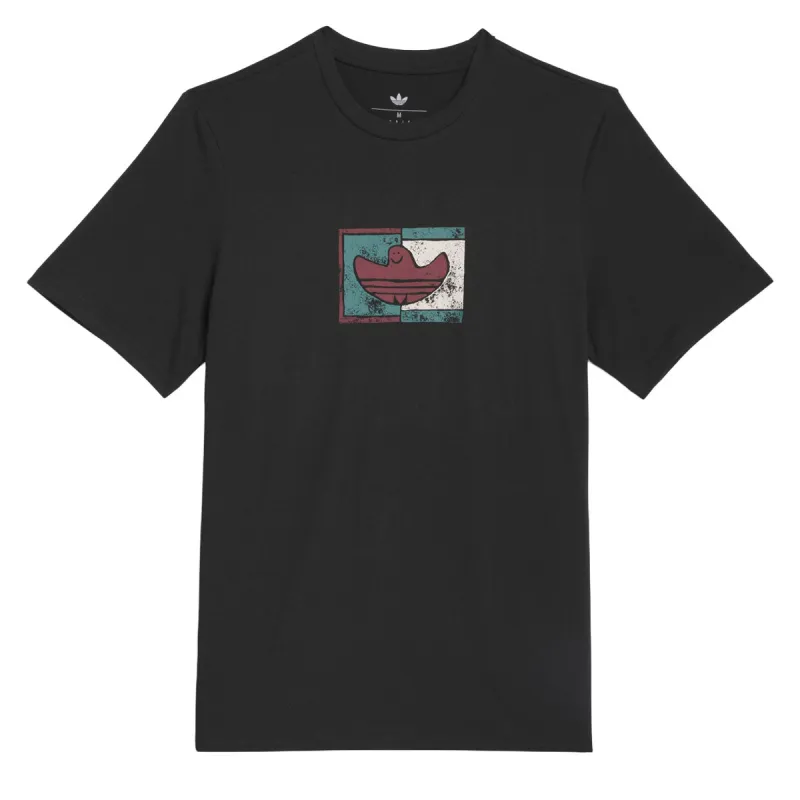 Adidas Shmoohaus T-Shirt - Black/Shadow Red sold by CCS