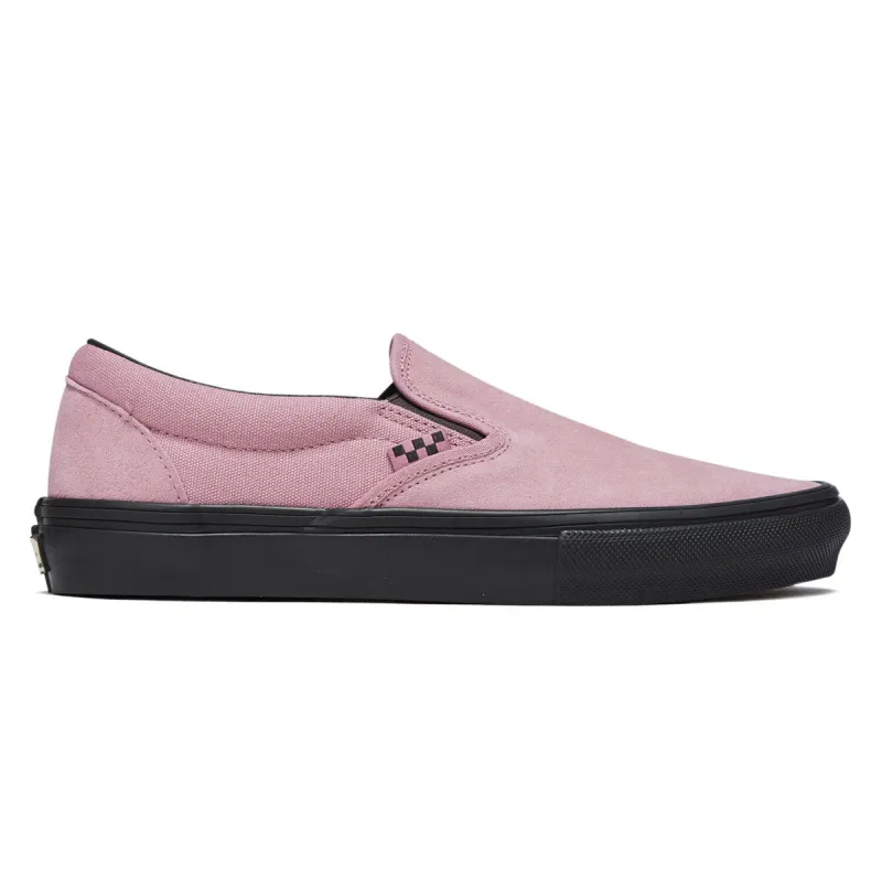 Vans Skate Slip-on Shoes - Pink/Black sold by CCS