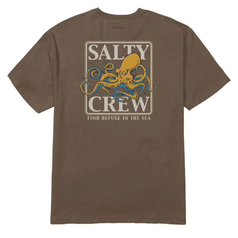 Salty Crew Ink Slinger Classic T-Shirt - Teak made by Salty Crew