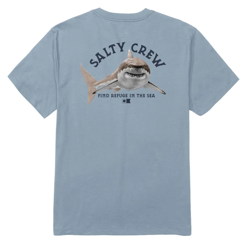 Salty Crew Lurking T-Shirt - Blue Fog sold by CCS