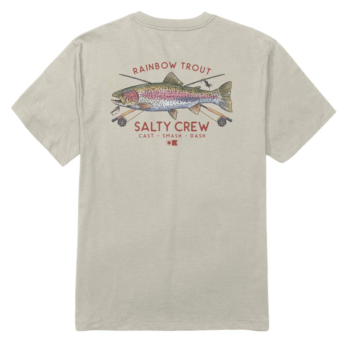 Salty Crew Trout Mount T-Shirt - Bone sold by CCS