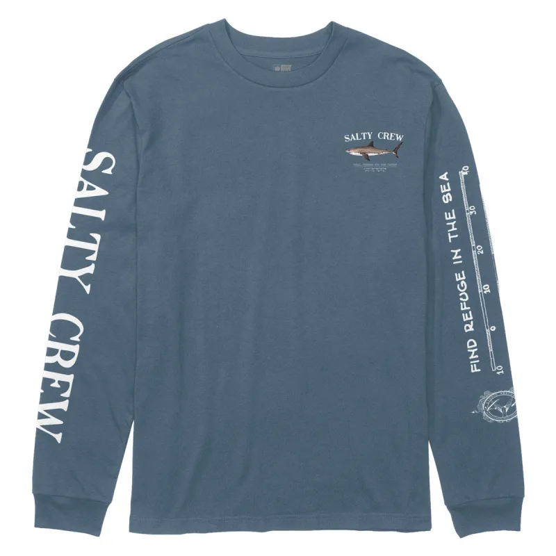 Salty Crew Bruce Classic Long Sleeve T-Shirt - Slate sold by CCS
