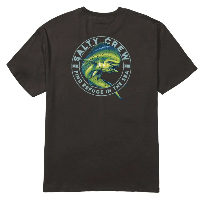 Salty Crew Mahi Club Classic T-Shirt - Black sold by CCS