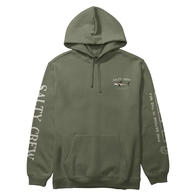 Salty Crew Bruce Hoodie - Dusty Olive sold by CCS