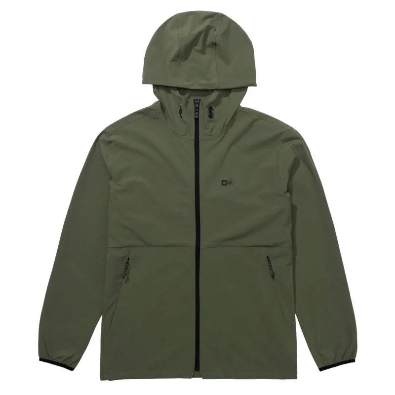 Salty Crew Stowaway Windbreaker Jacket - Four Leaf Clover sold by CCS