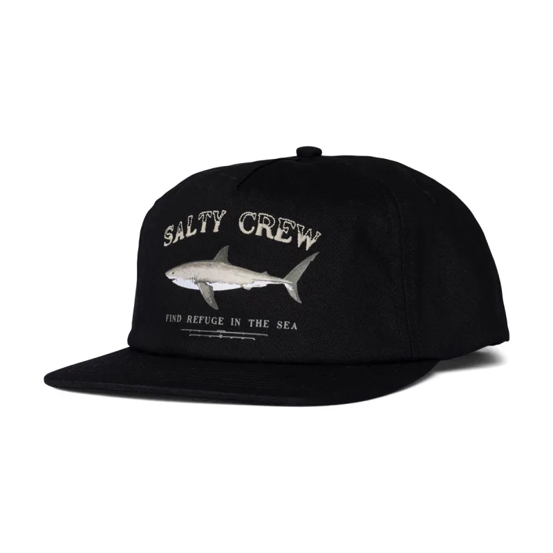 Salty Crew Seawater Snapback Hat - Black sold by CCS