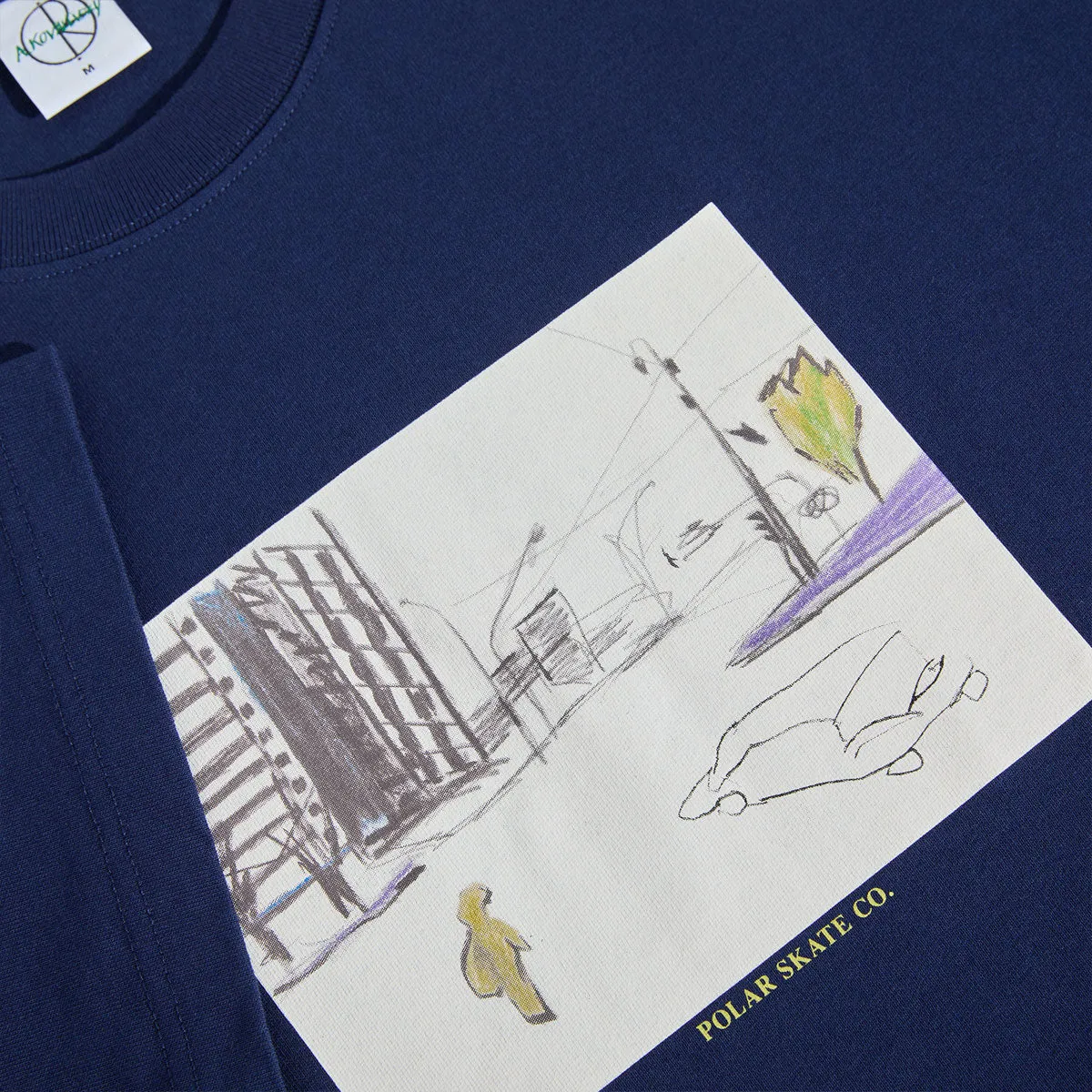 Polar Downtown T-Shirt - Dark Blue sold by CCS product image thumbnail 2