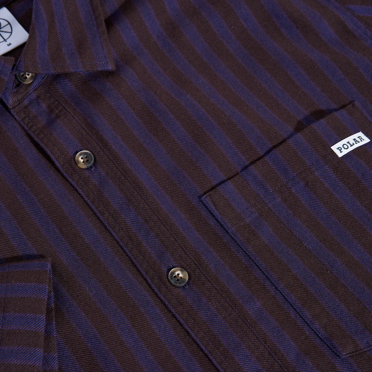 Polar Mitchell Shirt - Purple/Chocolate sold by CCS product image thumbnail 2