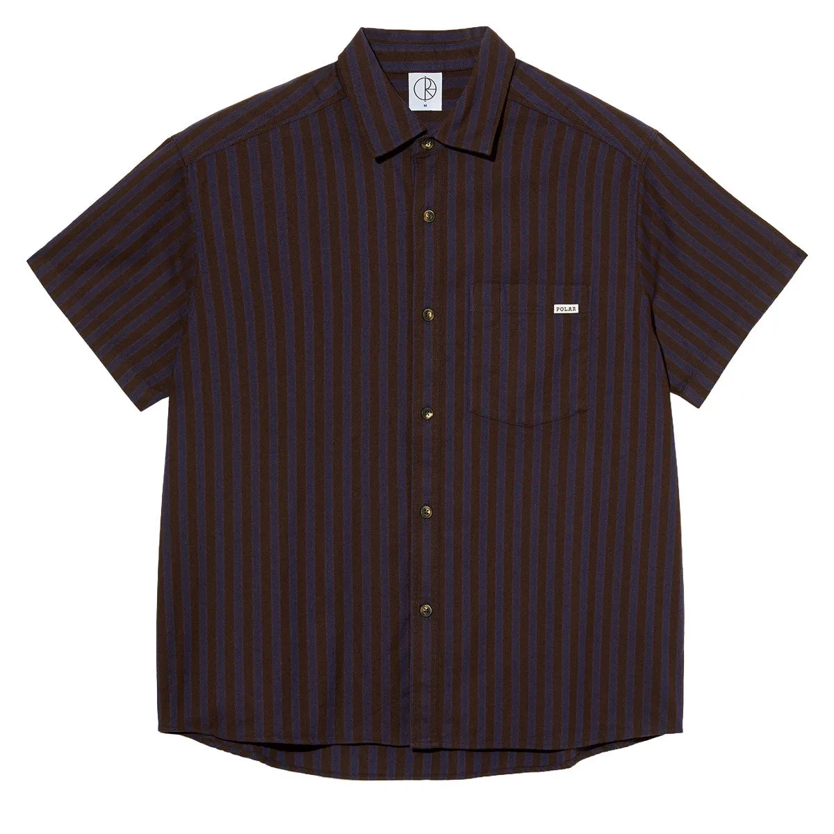 Polar Mitchell Shirt - Purple/Chocolate sold by CCS