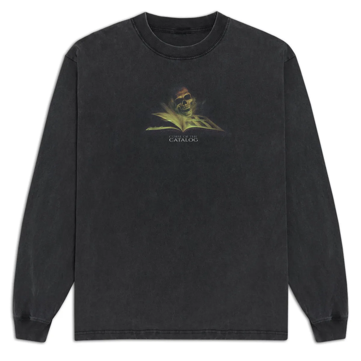 CCS Curse of the Catalog Long Sleeve T-Shirt - Vintage Black sold by CCS product image thumbnail 2