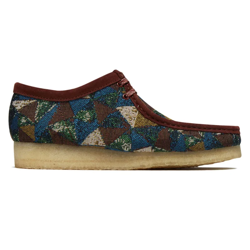 Clarks Wallabee Shoes - Multicolor Txt made by Clarks