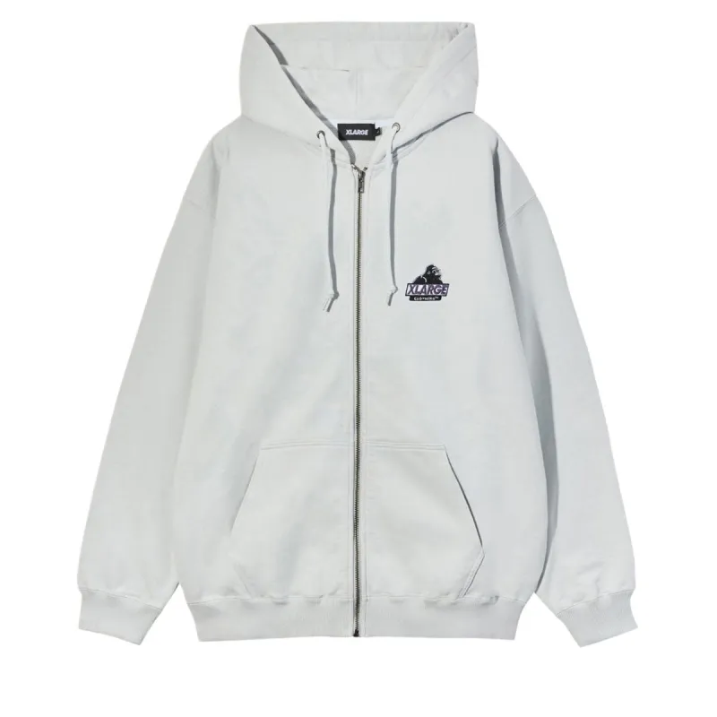 XLarge Slanted OG Zip Hoodie - Grey sold by CCS