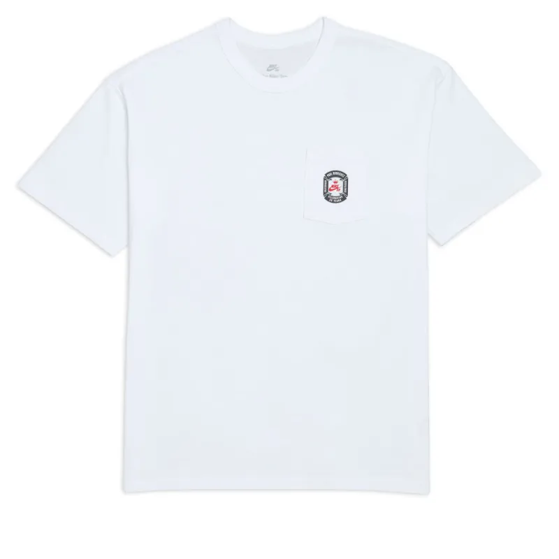 Nike SB M90 P-Rod Pocket T-Shirt - White sold by CCS