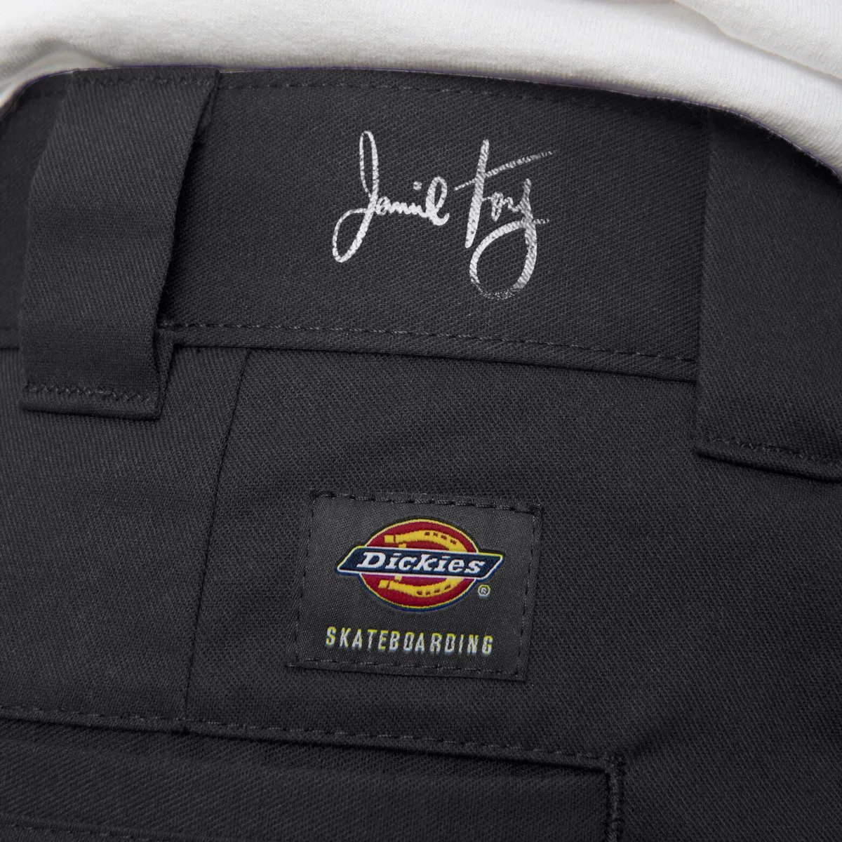 Dickies Jamie Foy Loose Straight Twill Pants - Black sold by CCS product image thumbnail 3