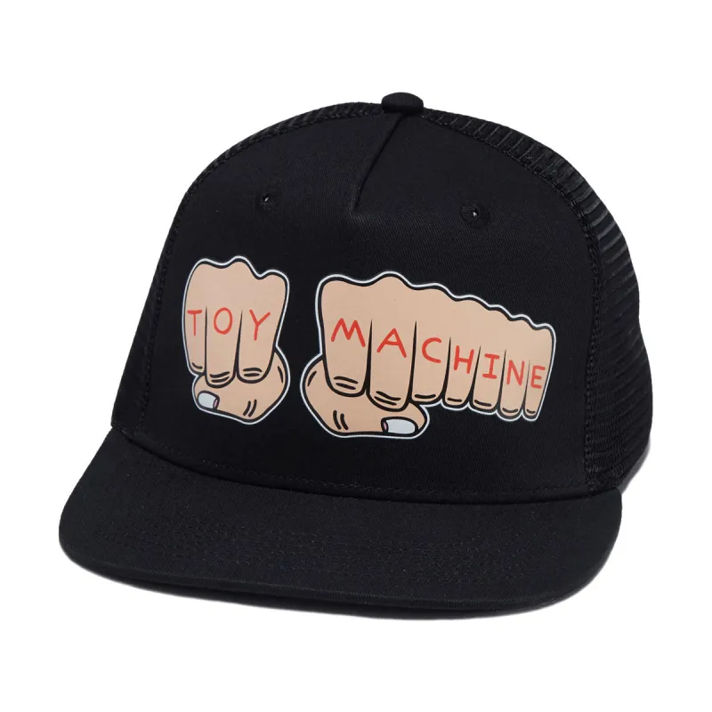 Toy Machine Fists Mesh Hat - Heather Black sold by CCS