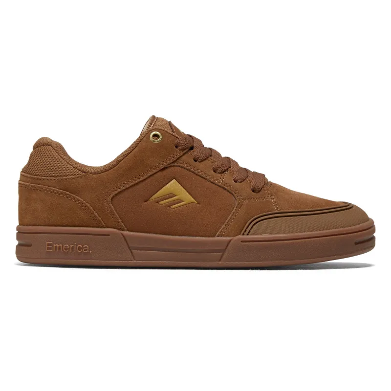 Emerica Heritic Shoes - Brown/Gum made by Emerica