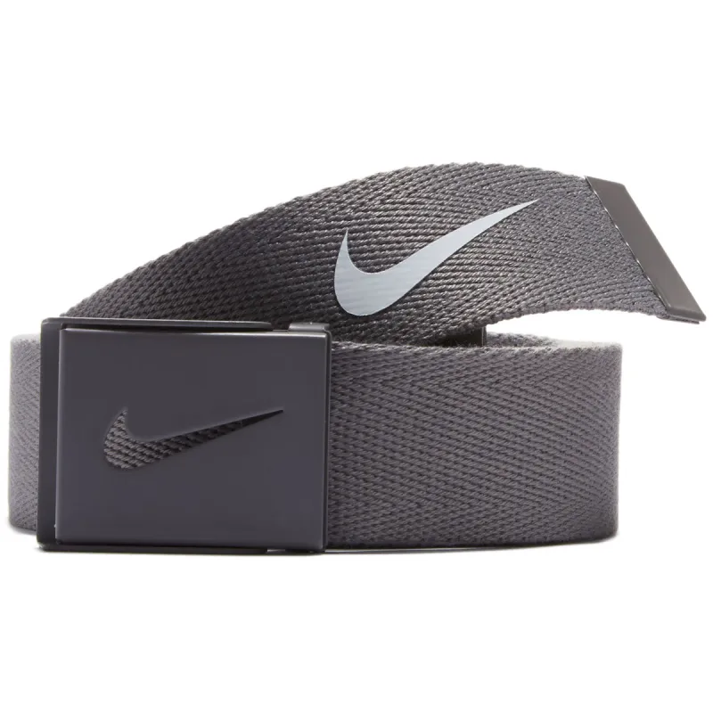 Nike Tech Essentials Single Web Belt - Charcoal made by Nike