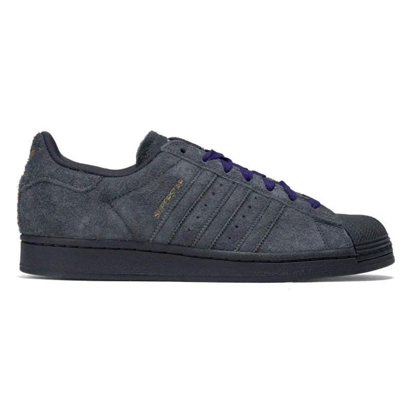 Adidas Superstar ADV Shoes - Carbon/Carbon/Purple sold by CCS